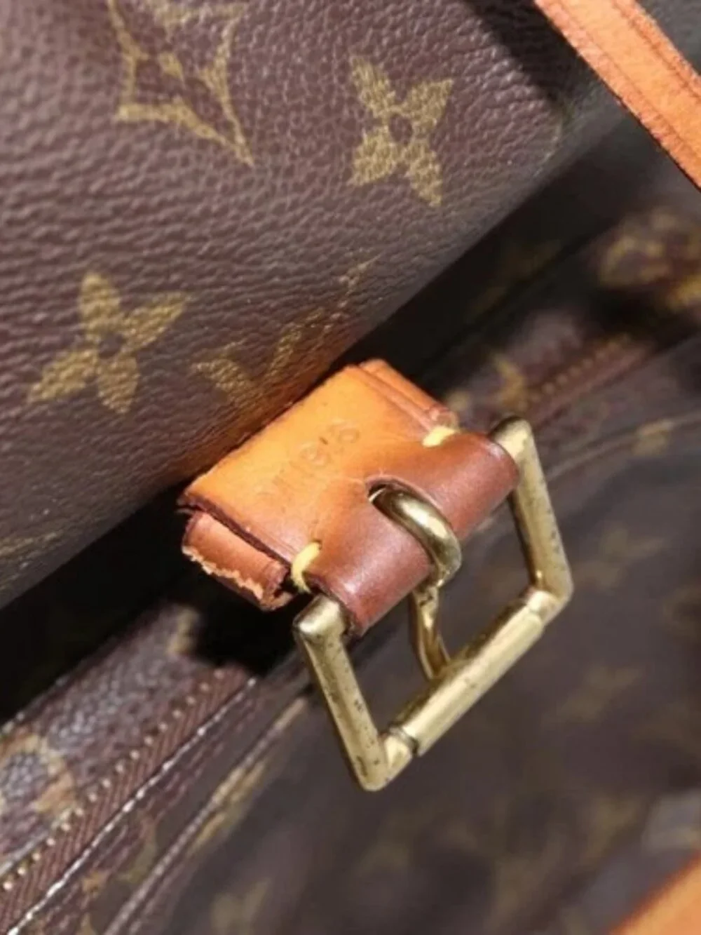 LOUIS VUITTON Monogram Montsouris GM Backpack M51135 LV Auth YKZ1231
